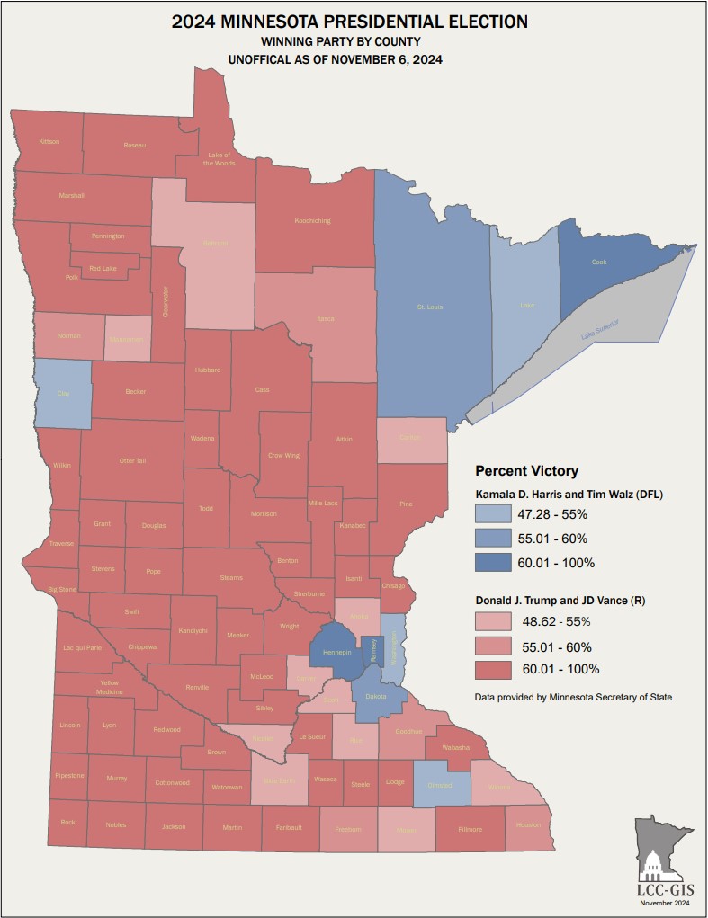 Presidential Map Thumbnail